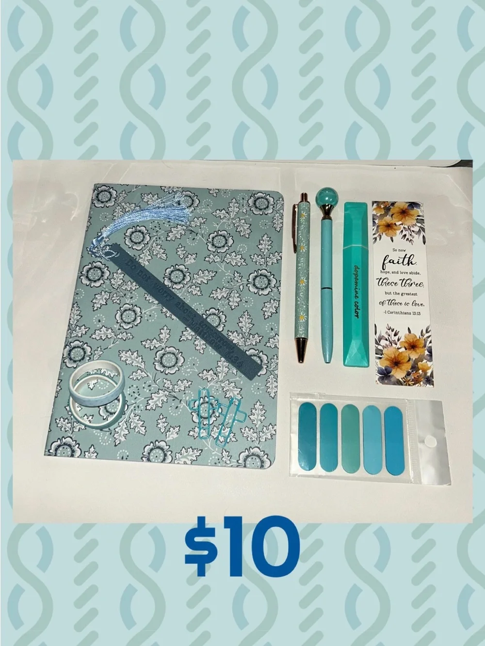 N/A floral journal